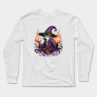 Frog Wizard Long Sleeve T-Shirt